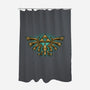 Courage To Protect The Land-None-Polyester-Shower Curtain-glitchygorilla