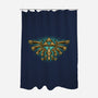 Courage To Protect The Land-None-Polyester-Shower Curtain-glitchygorilla