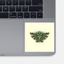Courage To Protect The Land-None-Glossy-Sticker-glitchygorilla