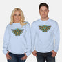 Courage To Protect The Land-Unisex-Crew Neck-Sweatshirt-glitchygorilla