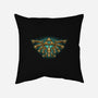 Courage To Protect The Land-None-Removable Cover w Insert-Throw Pillow-glitchygorilla
