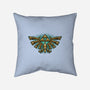 Courage To Protect The Land-None-Removable Cover w Insert-Throw Pillow-glitchygorilla