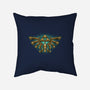 Courage To Protect The Land-None-Removable Cover w Insert-Throw Pillow-glitchygorilla