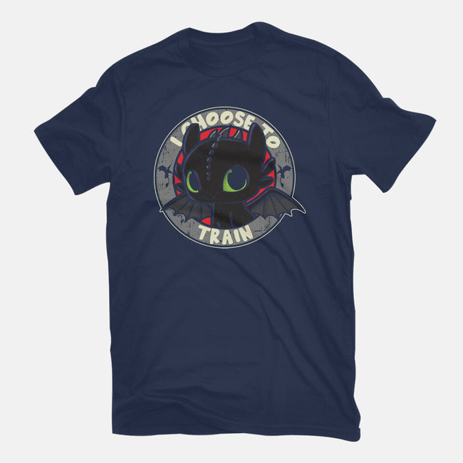 I Choose To Train-Mens-Basic-Tee-turborat14