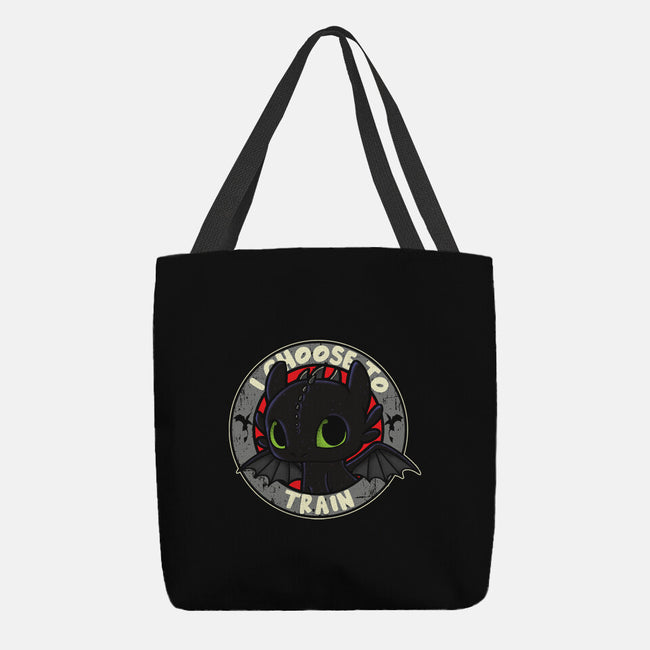 I Choose To Train-None-Basic Tote-Bag-turborat14