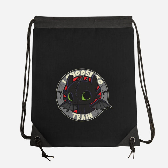 I Choose To Train-None-Drawstring-Bag-turborat14