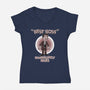 Bankruptcy Blues-Womens-V-Neck-Tee-P1yu5h