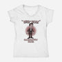 Bankruptcy Blues-Womens-V-Neck-Tee-P1yu5h