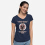 Bankruptcy Blues-Womens-V-Neck-Tee-P1yu5h