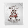 I Can Drive You Insane-None-Fleece-Blanket-koalastudio