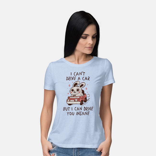 I Can Drive You Insane-Womens-Basic-Tee-koalastudio