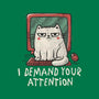 I Demand Your Attention-Womens-Fitted-Tee-koalastudio