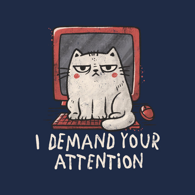 I Demand Your Attention-Womens-Fitted-Tee-koalastudio