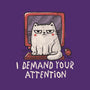 I Demand Your Attention-Womens-Fitted-Tee-koalastudio