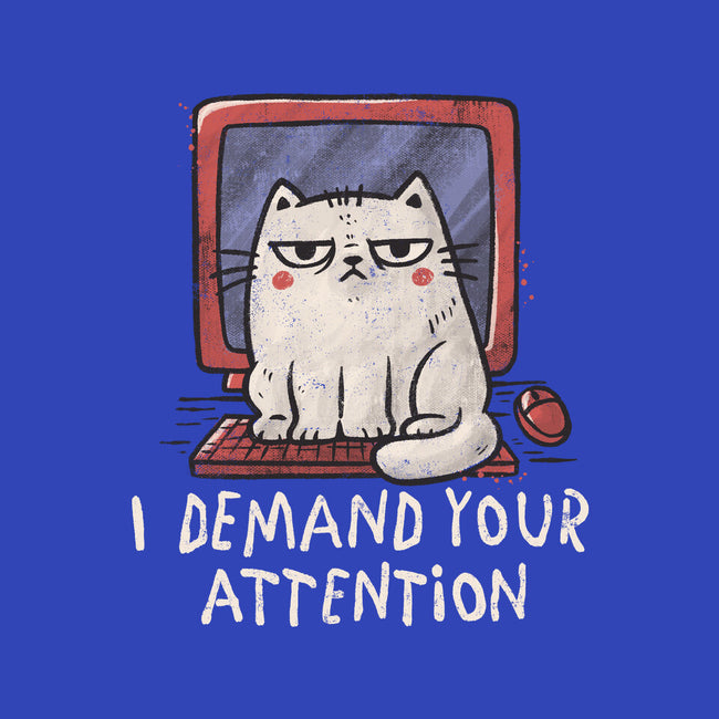 I Demand Your Attention-Womens-Fitted-Tee-koalastudio