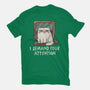 I Demand Your Attention-Womens-Fitted-Tee-koalastudio