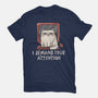 I Demand Your Attention-Womens-Fitted-Tee-koalastudio