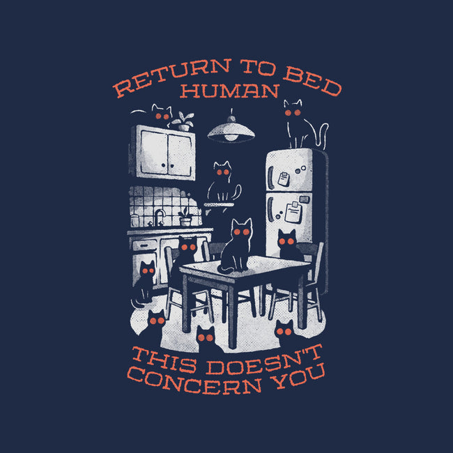Return To Bed Human-Unisex-Pullover-Sweatshirt-eduely