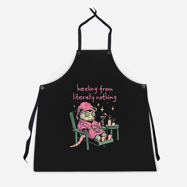 Healing From Literally Nothing-Unisex-Kitchen-Apron-eduely