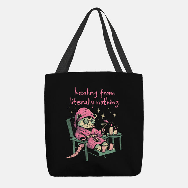 Healing From Literally Nothing-None-Basic Tote-Bag-eduely