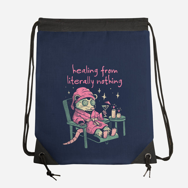 Healing From Literally Nothing-None-Drawstring-Bag-eduely