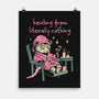 Healing From Literally Nothing-None-Matte-Poster-eduely