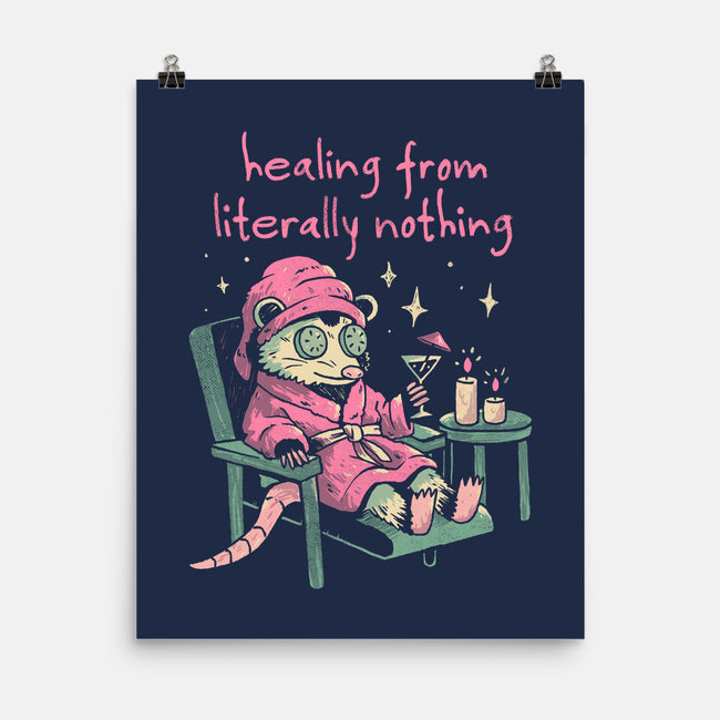 Healing From Literally Nothing-None-Matte-Poster-eduely