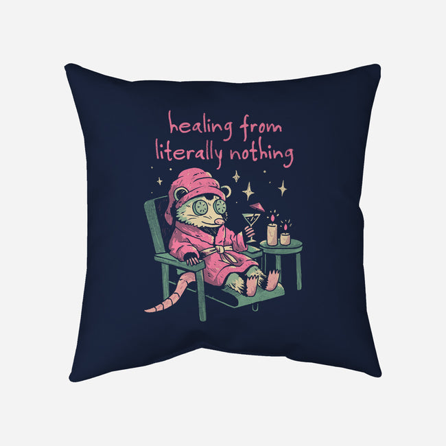 Healing From Literally Nothing-None-Removable Cover w Insert-Throw Pillow-eduely