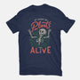 At Least My Plants Are Alive-Mens-Basic-Tee-eduely