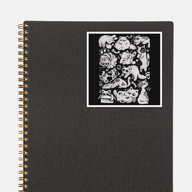 Fluffy Overload-None-Glossy-Sticker-eduely