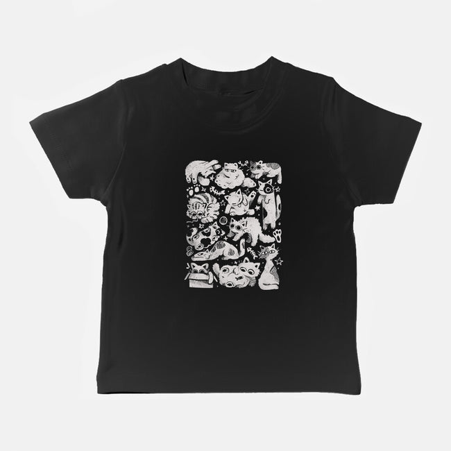 Fluffy Overload-Baby-Basic-Tee-eduely