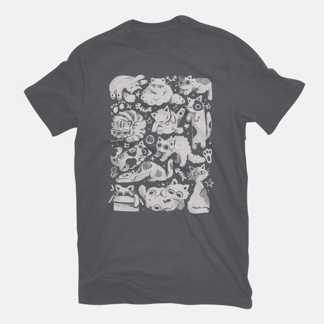 Fluffy Overload-Womens-Fitted-Tee-eduely