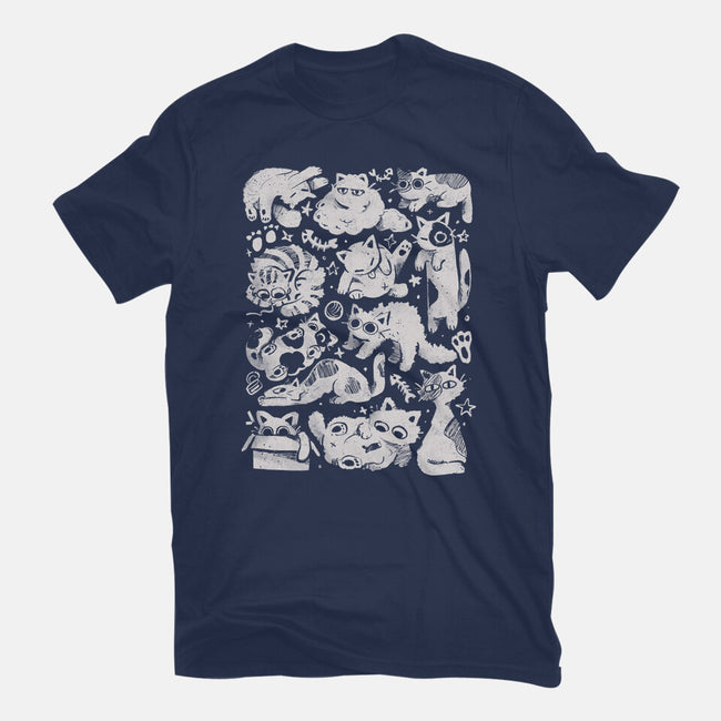 Fluffy Overload-Womens-Fitted-Tee-eduely