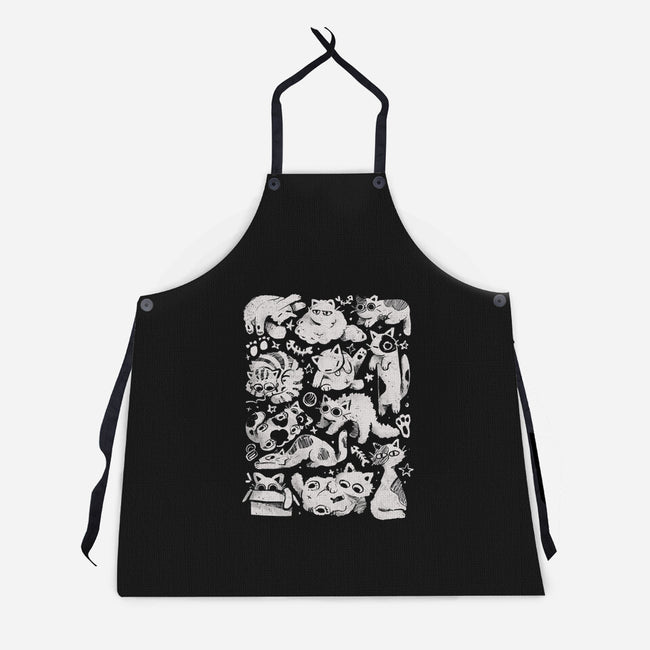 Fluffy Overload-Unisex-Kitchen-Apron-eduely