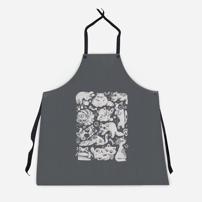 Fluffy Overload-Unisex-Kitchen-Apron-eduely