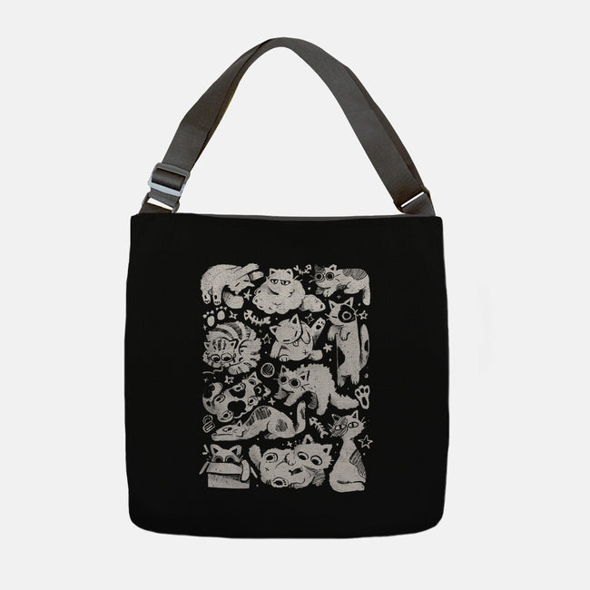 Fluffy Overload-None-Adjustable Tote-Bag-eduely