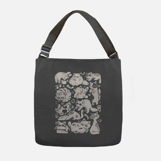 Fluffy Overload-None-Adjustable Tote-Bag-eduely