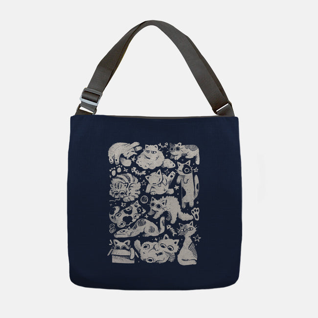 Fluffy Overload-None-Adjustable Tote-Bag-eduely