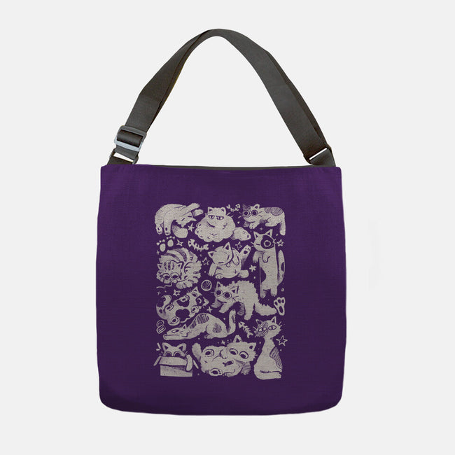 Fluffy Overload-None-Adjustable Tote-Bag-eduely