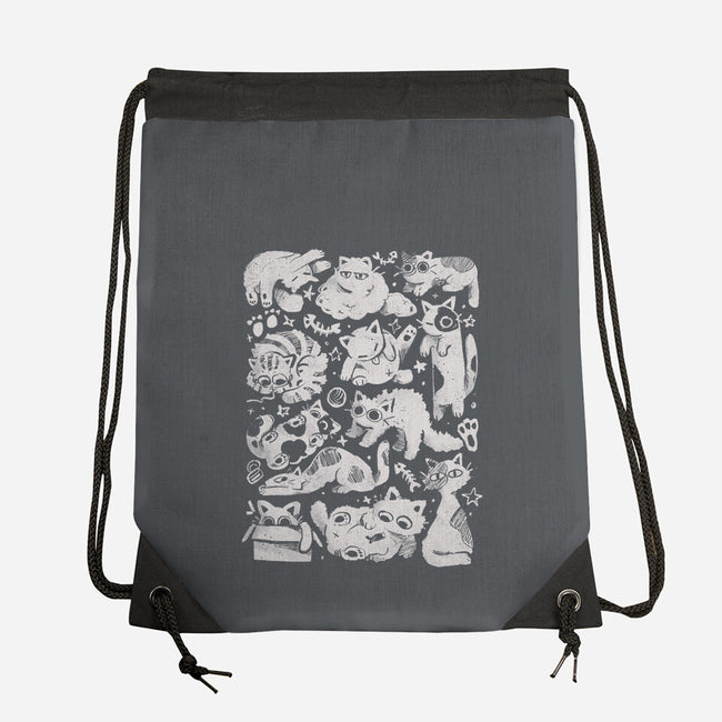Fluffy Overload-None-Drawstring-Bag-eduely