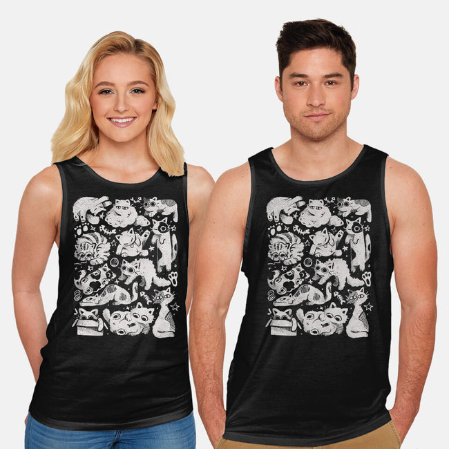 Fluffy Overload-Unisex-Basic-Tank-eduely