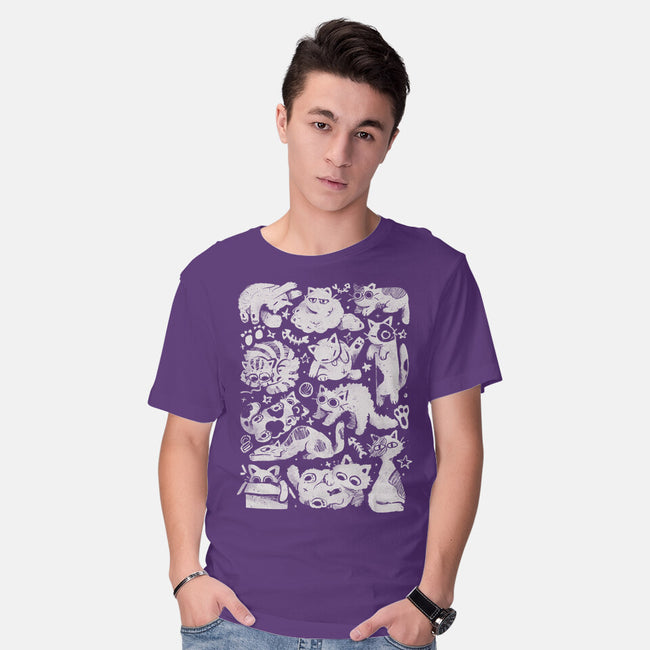 Fluffy Overload-Mens-Basic-Tee-eduely