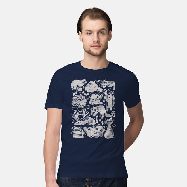 Fluffy Overload-Mens-Premium-Tee-eduely
