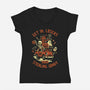 Get In Losers We Are Stealing Candy-Womens-V-Neck-Tee-eduely