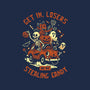 Get In Losers We Are Stealing Candy-Womens-Fitted-Tee-eduely