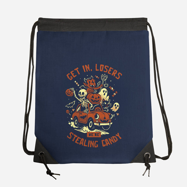 Get In Losers We Are Stealing Candy-None-Drawstring-Bag-eduely