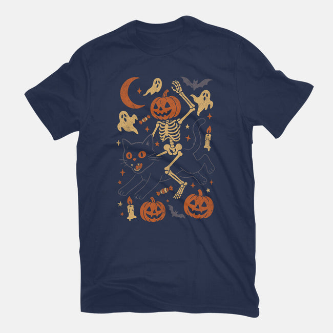 Spooky Gallop-Mens-Basic-Tee-eduely
