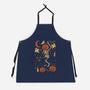Spooky Gallop-Unisex-Kitchen-Apron-eduely