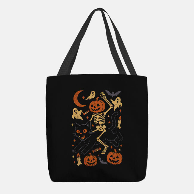 Spooky Gallop-None-Basic Tote-Bag-eduely