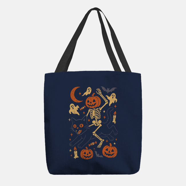 Spooky Gallop-None-Basic Tote-Bag-eduely